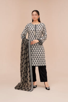 Luxury Stitched Collection Premium Lawn Embroidered - Vol 52-S | Artical-05