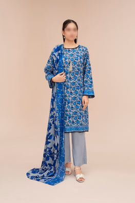 Luxury Stitched Collection Premium Lawn Embroidered - Vol 52-S | Artical-05