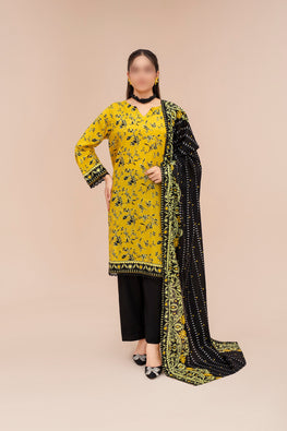 Luxury Stitched Collection Premium Lawn Embroidered - Vol 52-S | Artical-05