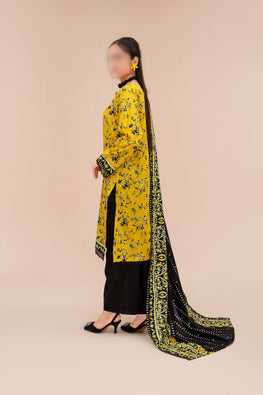 Luxury Stitched Collection Premium Lawn Embroidered - Vol 52-S | Artical-05