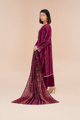 Luxury Stitched Collection Premium Lawn Embroidered - Vol 52-S | Artical-05