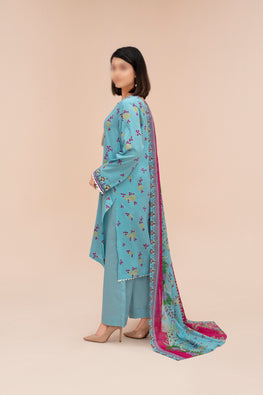 Luxury Stitched Collection Premium Lawn Embroidered - Vol 52-S | Artical-05