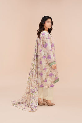 Luxury Stitched Collection Premium Lawn Embroidered - Vol 52-S | Artical-05