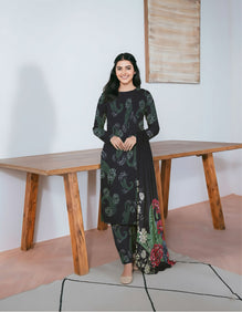 Azmira khaddar 3pcs printed