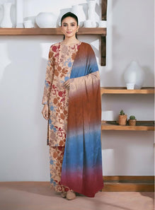 Azmira khaddar 3pcs printed